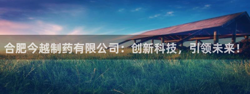九游会老哥:合肥今越制药有限公司:创新科技,引领未来!